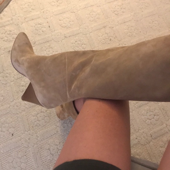 Michael Kors Collection Seude Boots NEVER WORN - Picture 4 of 6